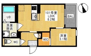 REGALEST 東古松の物件間取画像